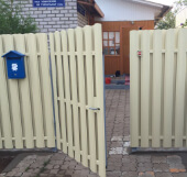 Фото 1 забора из штакетника, Северо-Казахстанская область, город Тайынша (Красноармейск)