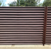 Фото 2 забора из штакетника, Северо-Казахстанская область, город Сергеевка