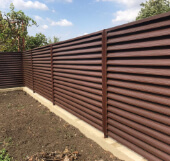 Фото 3 забора из штакетника, Северо-Казахстанская область, город Сергеевка