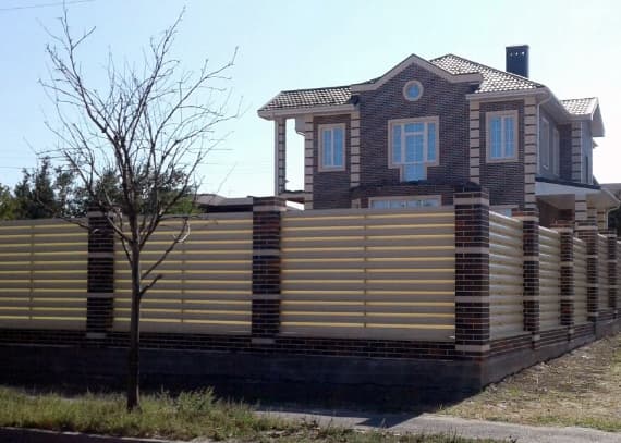 Фото 4 забора из штакетника, Северо-Казахстанская область, город Кишкенеколь