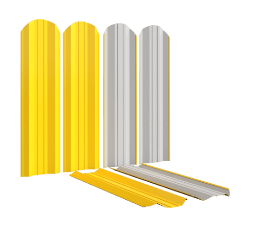 Штакетник для забора М-образный Эко в Петропавловске