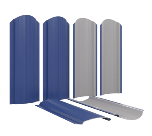 Штакетник для забора Фигурный Полукруглый в Петропавловске