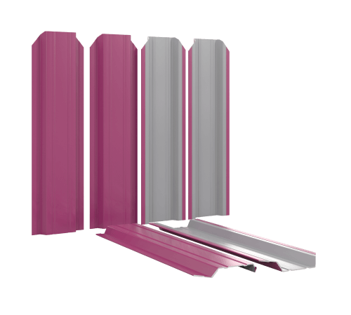 Штакетник для забора П-образный узкий в Петропавловске